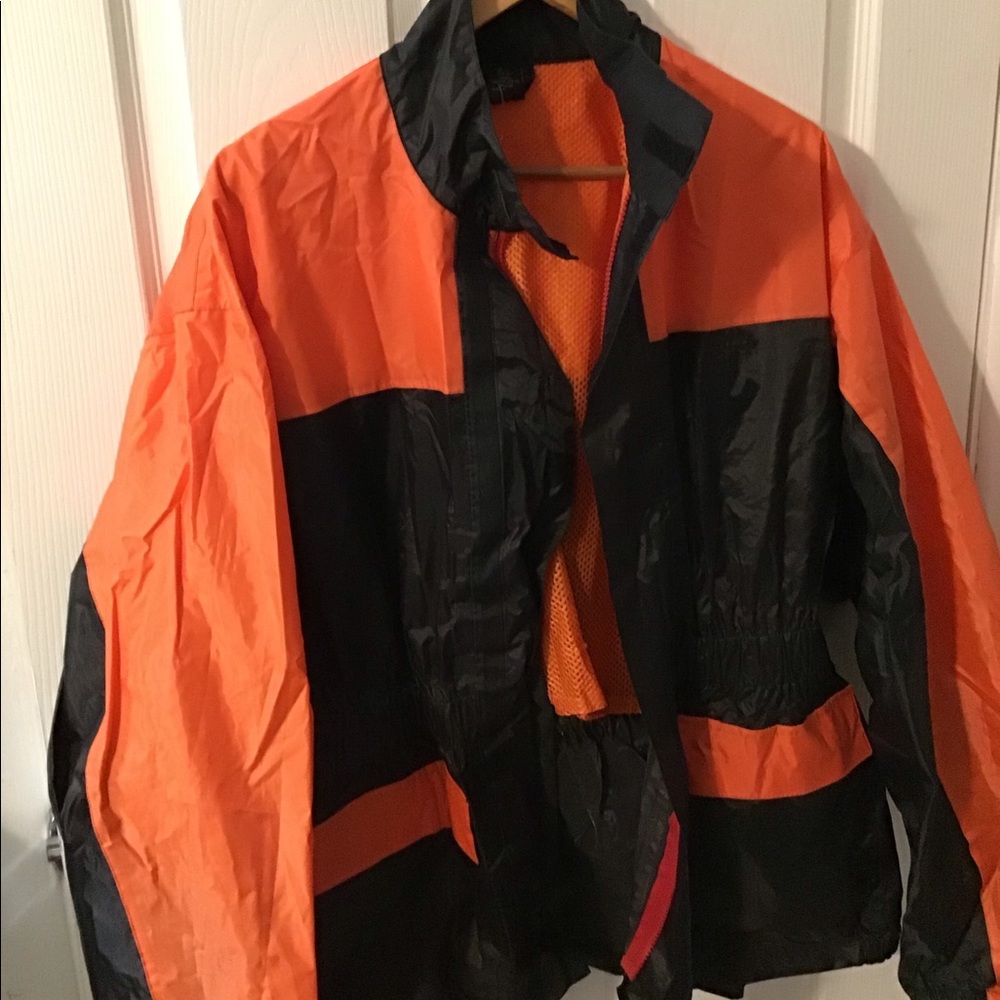 Motorcycle rain jacket